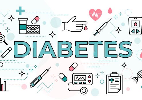 Diabetes-Technik Illustration
