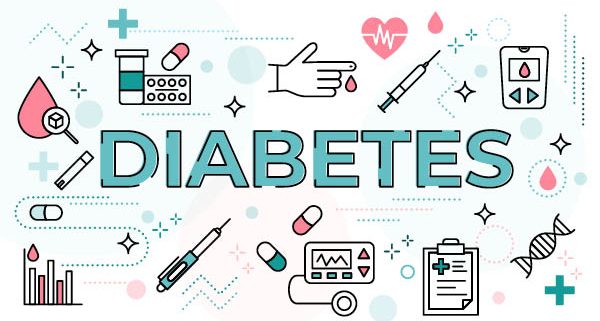 Diabetes-Technik Illustration