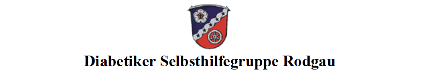 Diabetiker Rodgau Wappen und Schriftzug