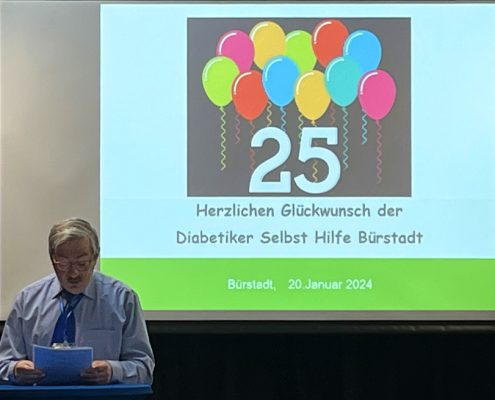 Eventbild 25 Jahre DiabetikerSelbstHilfe Bürstadt