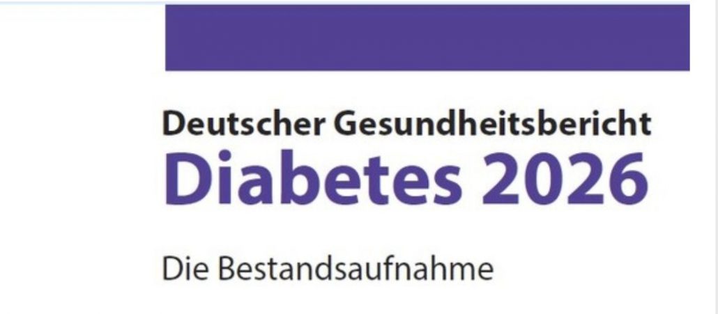 Titel des Deutschen Gesundheitsberichtes Diabetes 2026