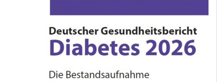 Titel des Deutschen Gesundheitsberichtes Diabetes 2026
