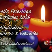 DHE wünscht allen Mitgliedern frohe Weihnachten und ein schönes 2025